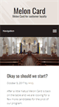 Mobile Screenshot of meloncard.com