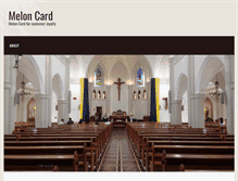 Tablet Screenshot of meloncard.com